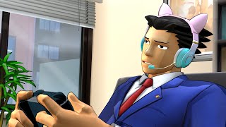 Phoenix Wright The UMvC3 Gamer Lythero Animation [upl. by Natassia]