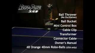 The RoboPong 540 Ping Pong Robot Lets You Play By Yourself [upl. by Nwahsirhc]