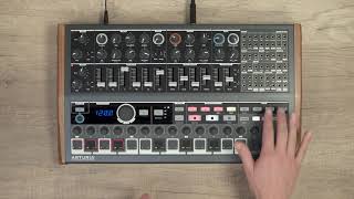 MiniBrute 2 Ecosystem Tutorials Episode 04  The Sequencer [upl. by Nnylarat52]