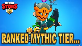 TRYING TO REACH MYTHIC TIER IN RANKED BRAWLSTARS [upl. by Eeslehc]