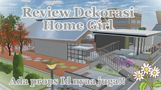 REVIEW DEKORASI HOME GIRL Sakura School Simulator [upl. by Muns]