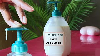 Homemade face cleanser for all skin types  Diy Face Wash [upl. by Suirauqed]