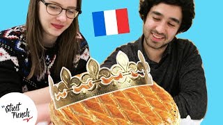 French Tradition  La Galette des Rois  StreetFrenchorg [upl. by Guyer978]