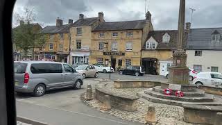 VINTAGE BUS TOUR OF MORETON IN MARSH 250824 [upl. by Resor]