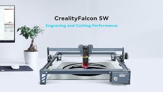 CrealityFalcon 5W in Action｜Exceptional Engraving and Cutting Performance [upl. by Nehpets]