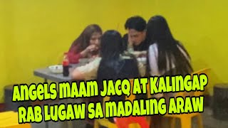 DARA VEANCY MAAM JACQ AT KALINGAP RAB BIGLANG NAPA LUGAW KAHIT MADALING ARAW NA [upl. by Siurtemed]