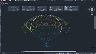 Mastering the Epicycloid Drawing Intricate Curves with AutoCAD [upl. by Hterag333]