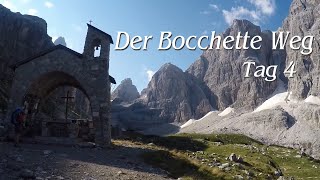 Brenta Dolomiten Bocchette Weg Tag 4 [upl. by Nelyaw851]