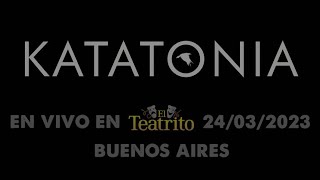 KATATONIA  quotEvidencequot  24032023  El Teatrito Buenos Aires [upl. by Jessamyn]