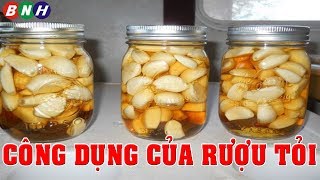 Công Dụng Của Rượu Tỏi Thần Dược Có Tác Dụng Chữa Bệnh Hàng Nghìn Năm Tuổi  Ngọc Hân Bùi [upl. by Merrily362]