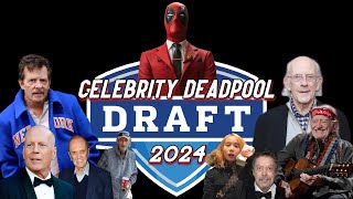 Deadpool Draft 2024 Celebrity Death PREDICTIONS [upl. by Flemings]