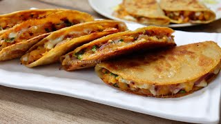 Crispy Wheat Flour Snacks  Dominos Style Tacos  Tasty Lunch  Dinner  Fasting Special Recipe [upl. by Dorcas534]