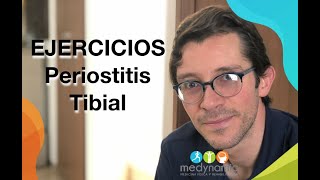 Periostitis Tibial Ejercicios que debes realizar [upl. by Yelnahs]