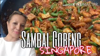 Effa Rizan  SAMBAL GORENG ala SINGAPORE [upl. by Garson528]