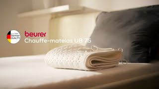 Beurer UB 75  Chauffematelas  Chauffe rapidement [upl. by Urbas956]