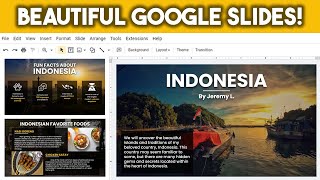 How to Make Google Slides Look Good amp Professional full tutorial [upl. by Marka]