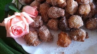 Rezept MiniKrapfen selber machen für Karneval [upl. by Adnalro]