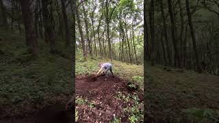 Day 3 of building a mountain bike track [upl. by Llehsor]