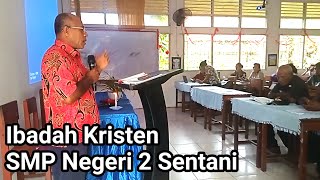 🔵 Ibadah Kristen Guru dan Staff SMP Negeri 2 Sentani √ 27 Agustus 2024ibadahkristen [upl. by Enial]