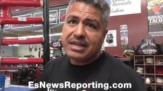 Amir Khan vs Kell Brook who wins  Robert Garcia  EsNews Boxing [upl. by Alan665]