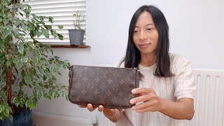 Louis Vuitton Pochette Accessoires discontinued My thoughts [upl. by Anatsirhc]