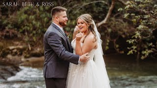 Peaceful Elopement Ceremony by a Stream  Asheville NC [upl. by Einahteb]