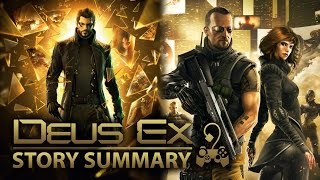 Deus Ex Mankind Divided  What You Need to Know Story Summary Human Revolution The Fall [upl. by Aillil]