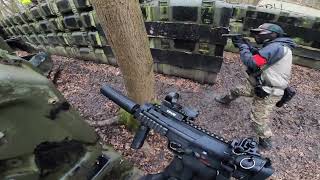 Military airsoft tactics at Skirmish billericay  airsoft gameplay uk essex [upl. by Guidotti]