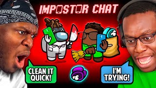 SIDEMEN AMONG US IMPOSTER CHAT JANITOR EDITION [upl. by Melisa]