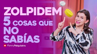 ZOLPIDEM 5 COSAS QUE NO SABIAS [upl. by Ailaham]