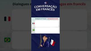 🔹🔹 Diálogo em francês 🔸🔸 aulasdefrances aprendafrances dialogo vocabulario frances piadas [upl. by Eelsel]