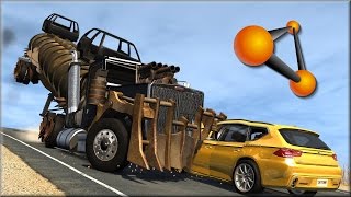 BeamNG Drive Trucks Vs Cars 10  Insanegaz [upl. by Nedry]