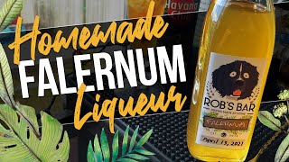 HOW TO MAKE FALERNUM  Homemade Falernum Liqueur  Tiki Recipes [upl. by Nerradal]