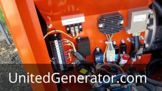 Auto Start for Diesel Generators featuring a Kubota Diesel Generator [upl. by Mozart717]