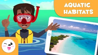 Explore Aquatic Habitats  Types of Habitats for Kids [upl. by Wing]