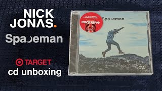 Nick Jonas  Spaceman Target Edition CD Unboxing [upl. by Starr342]