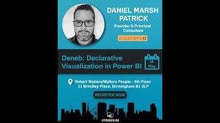 Deneb Declarative Visualisation in Power BI  Daniel MarshPatrick [upl. by Chancelor]