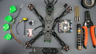 How to Build Ultimate Budget FPV Drone Build 2021  Beginner Guide [upl. by Nudnarb]