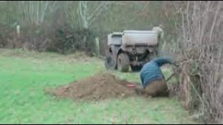 The Ledbury Hunt caught digging out a badger sett 7th Jan 2019 [upl. by Irrehs22]