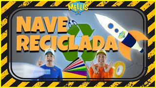 🚀🌱 Cohete Reciclado para Niños 🌟♻️ [upl. by Dynah]