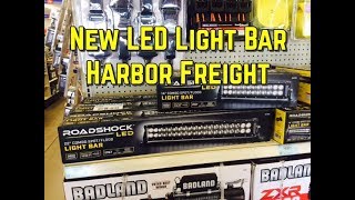 NEW Harbor Freight LED Light Bar Review  RoadShock 3000 Lumens 14 in Combo Light Bar 64321 [upl. by Shalne]