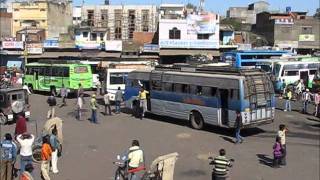 Bus station India [upl. by Kelvin]