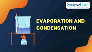 Evaporation and Condensation Science  Class 6 [upl. by Becka147]