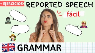 REPORTED SPEECH en inglés  Explicación con ejemplos fácil [upl. by Byler]