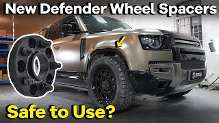 Are New Defender Wheel Spacers Safe to Use  BONOSS Land Rover Defender Accessories bloxsport [upl. by Griz]