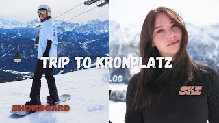 Skiurlaub  Trip to Kronplatz  Bruneck Südtirol  travel vlog 🎿🏔️ [upl. by Egap]