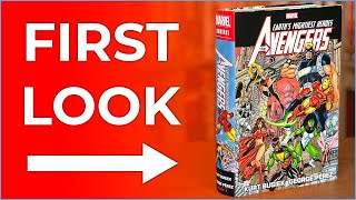 AVENGERS BY BUSIEK amp PÉREZ OMNIBUS VOL 2 NEW PRINTING OVERVIEW amp COMPARISON  THE KANG DYNASTY [upl. by Margarida]