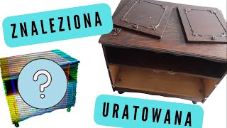 DRUGIE ŻYCIE PORZUCONEJ SZAFKI 🛠 JAK SIĘ TANIO URZĄDZIĆ 💸 DIY [upl. by Esilec]