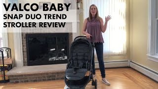 2019 Valco Baby Snap Duo Trend Double Stroller  Full Demo [upl. by Llecrad390]