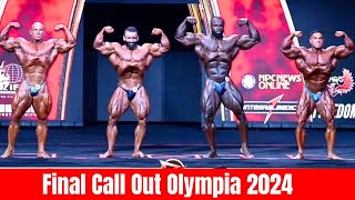 Olympia 2024 Live Final Call Out Hadi Choopan VS Samson Dauda VS Derek Lunsford [upl. by Ysteb]